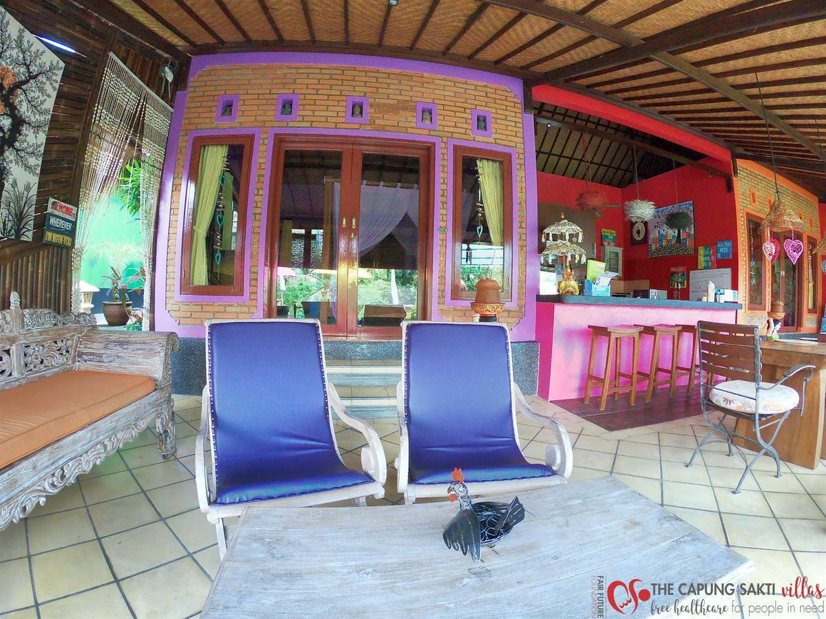 Capung Sakti Villas Ubud Exterior foto