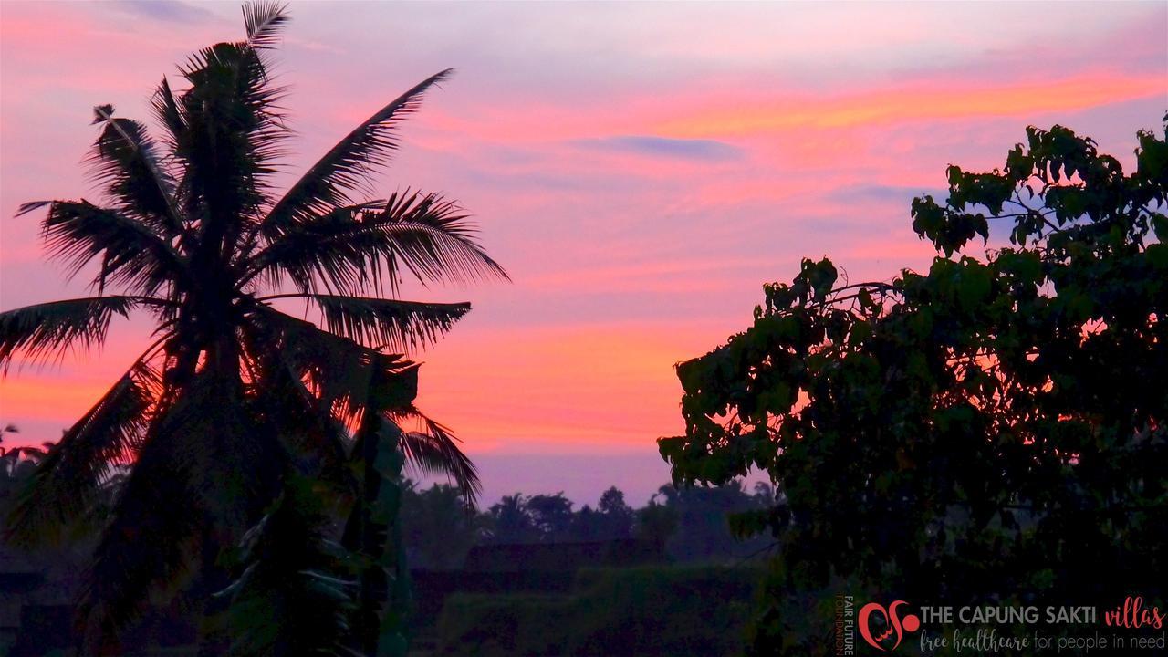 Capung Sakti Villas Ubud Exterior foto