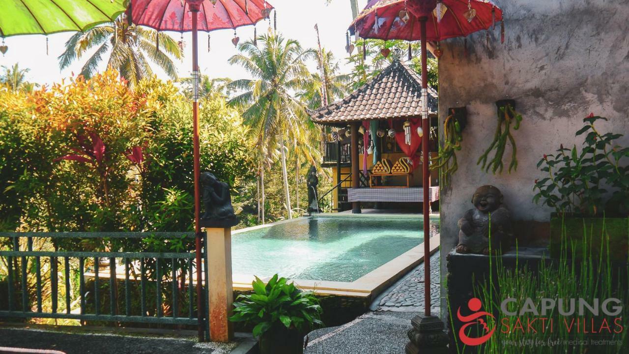 Capung Sakti Villas Ubud Exterior foto